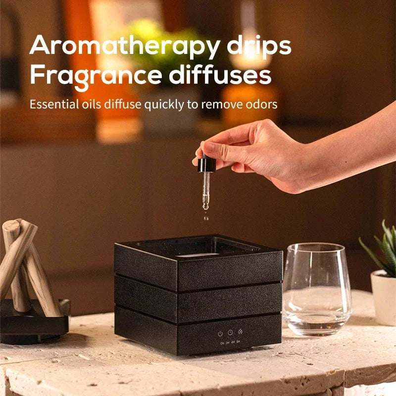 NEWSTYLE Simulated Flame Aroma Diffuser Bonfire Air Humidifier