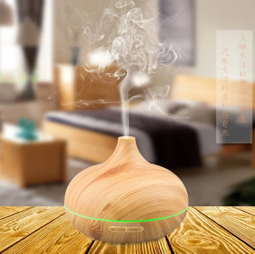 4 in 1 Air Humidifier with Starry Projector Aromatherapy Diffuser &
