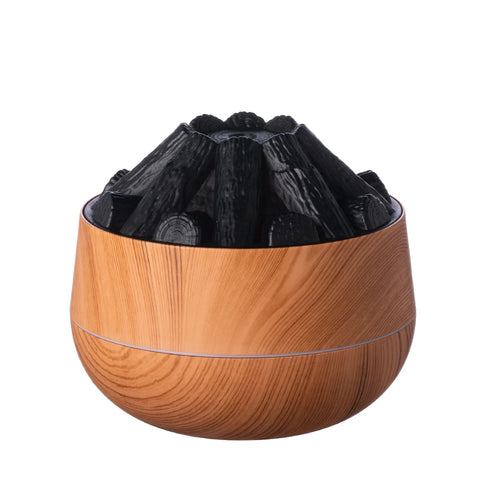 2025 New 300ML Artificial Charcoal Fire Air Humidifier Aroma Diffuser