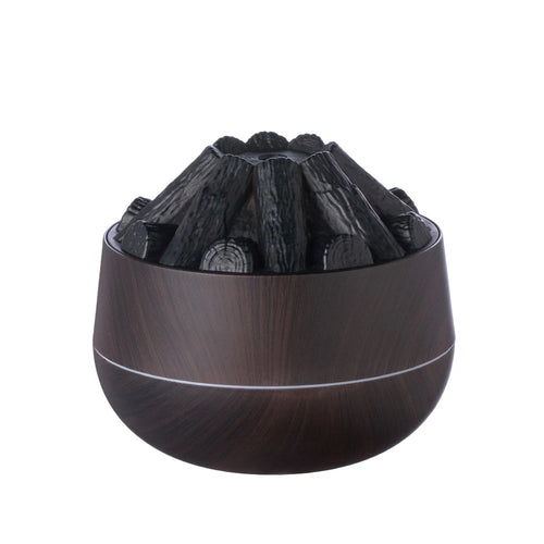 2025 New 300ML Artificial Charcoal Fire Air Humidifier Aroma Diffuser